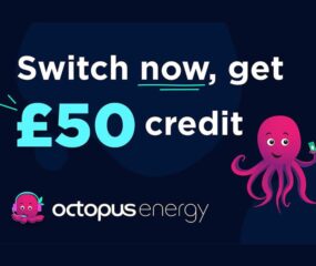 £50 free Octopus credit